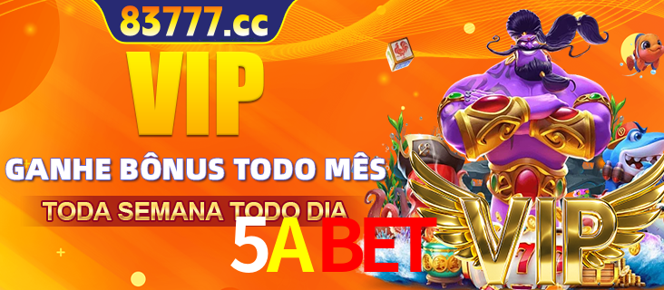Banner promocional do 5ABET oferecendo 100% de recompensas adicionais contínuas para quem fizer o login diário (Daily sign-in), com um mascote de coelho.
